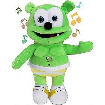 SBSGV 12 Inch Singing Bear Plush Toy, Stuffed Animal Doll with Song for Kids Birthday Gift Christmas Party Supplies