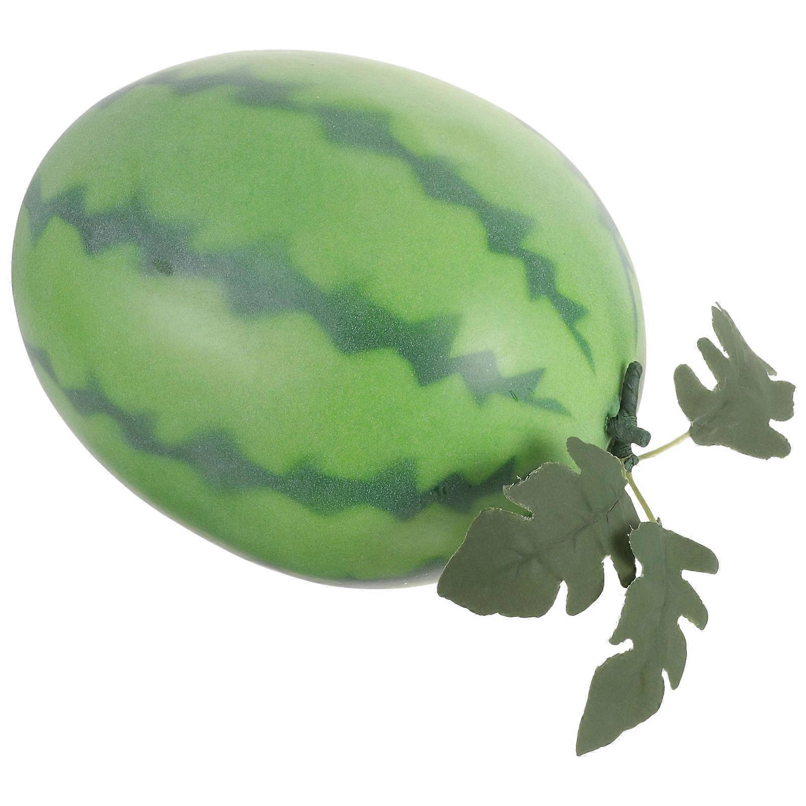 Green Foam Watermelon Simulated Watermelon Model for Decor