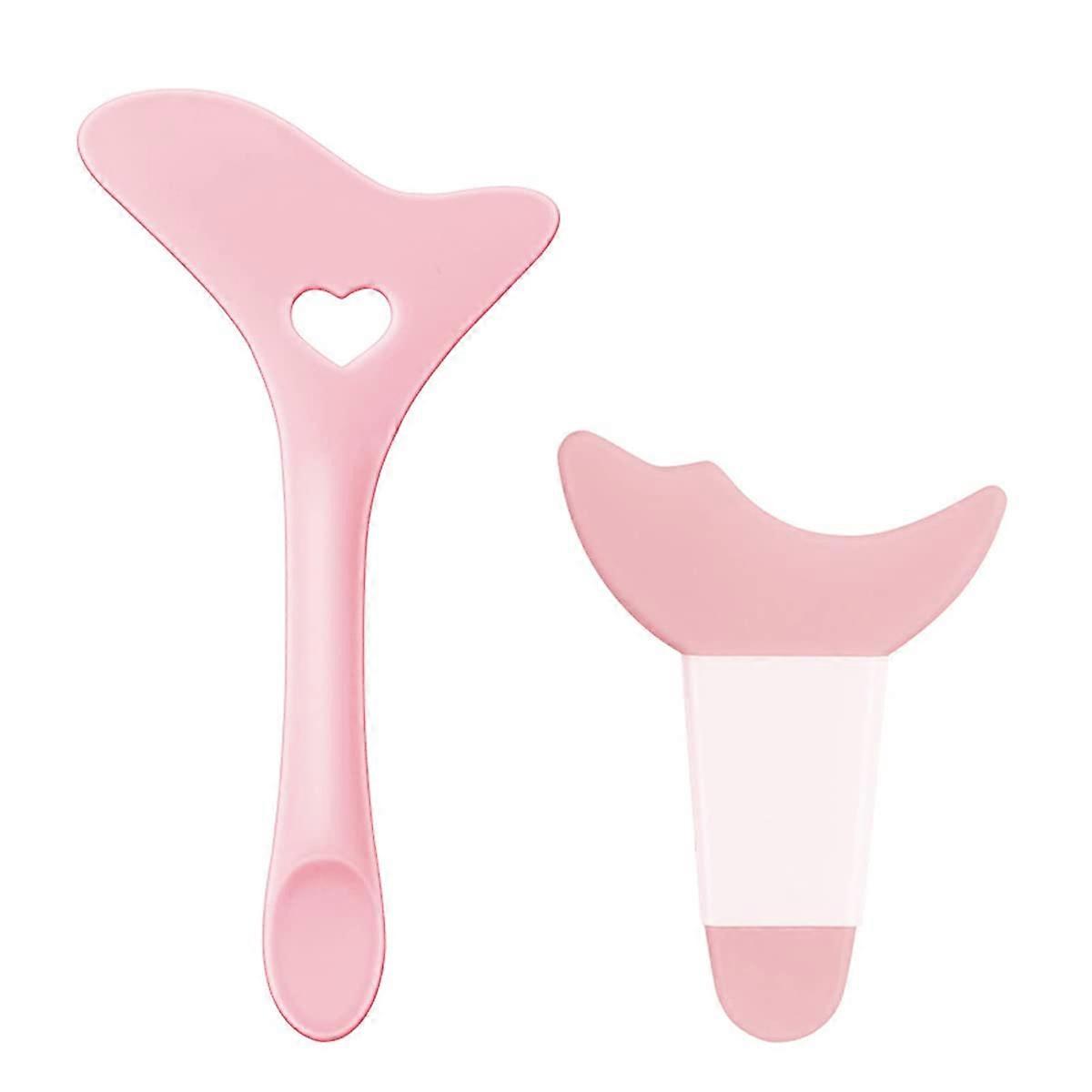 Winged Eyeliner Stencil Reusable Silicone Guide Tool for  Wings, Pink Eye Makeup Aid