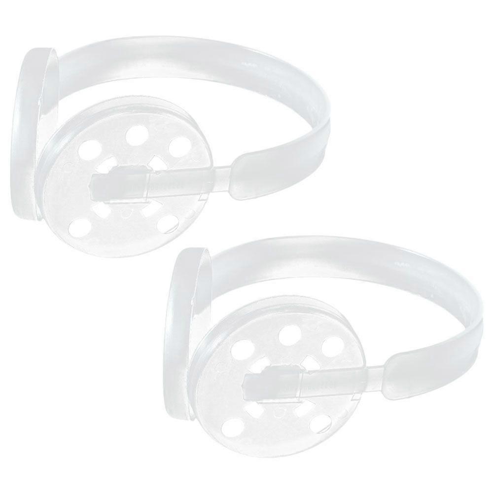 2 pcs Earmuff Making Frame Holder Plastic Earmuff Frame Holder DIY Earmuff Frame Rack
