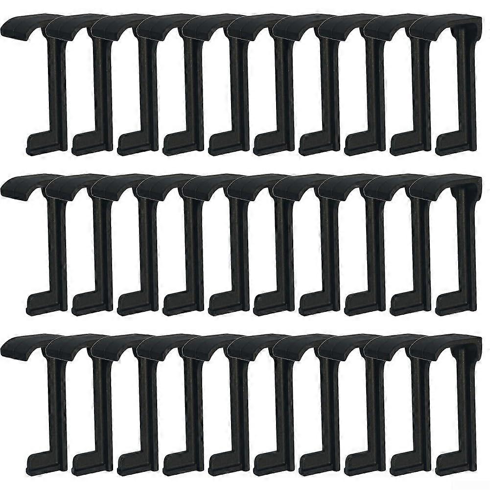 PA66 Solar Panel Drainage Clips 30pcs for 35mm Frame, Automatic Water Removal, WeatherResistant