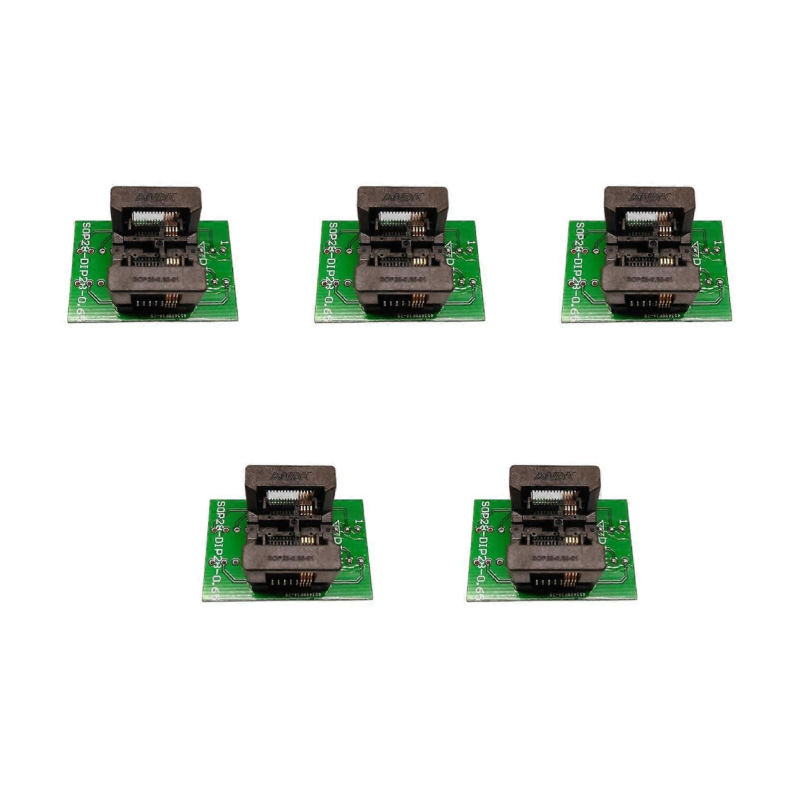 SSOP8 TSSOP8 to DIP Adapter Socket for 0.65mm Pitch IC Programming and Quick Chip Testing