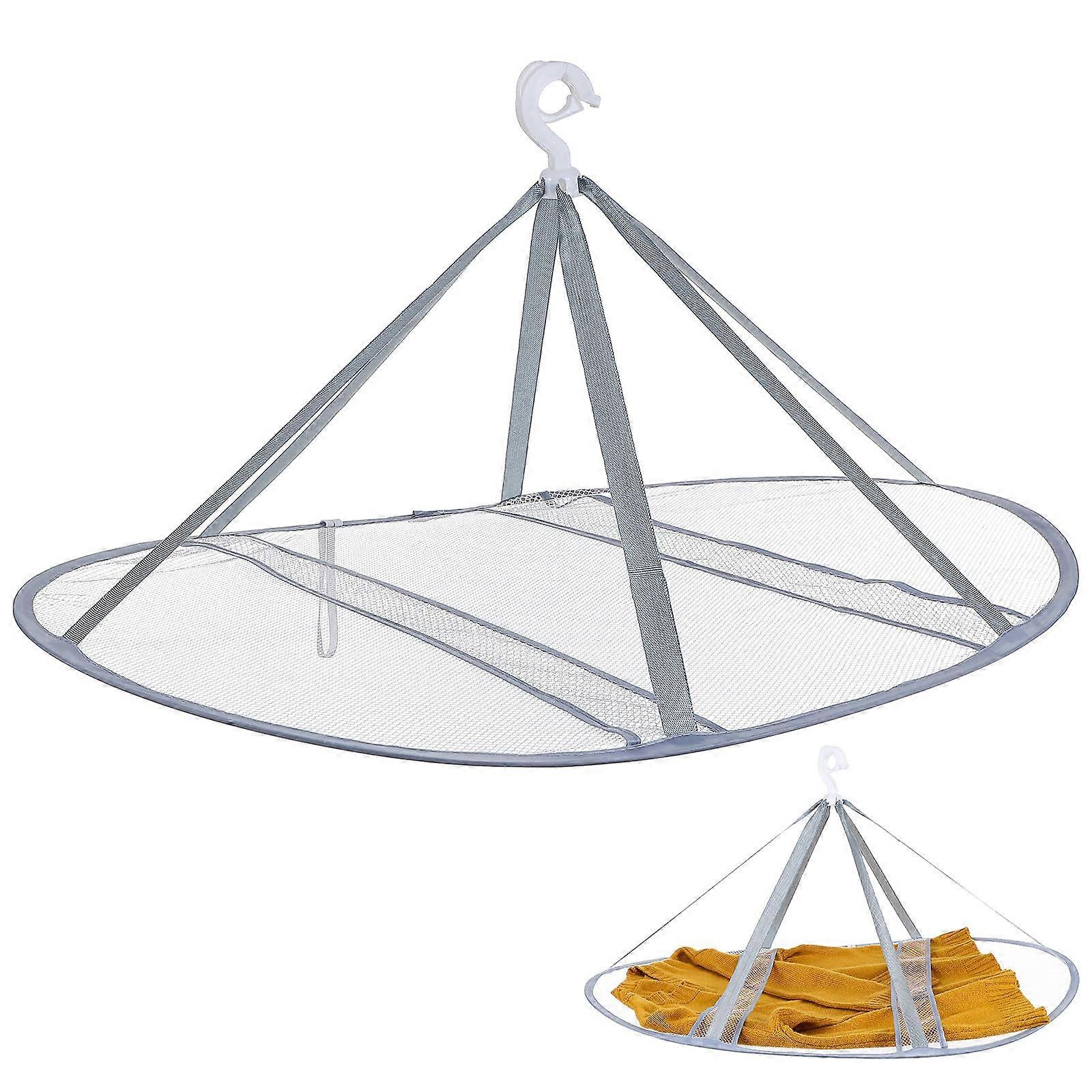 Flat Mesh Clothes Drying Rack with Fast Even Airflow for Sweaters and Delicates