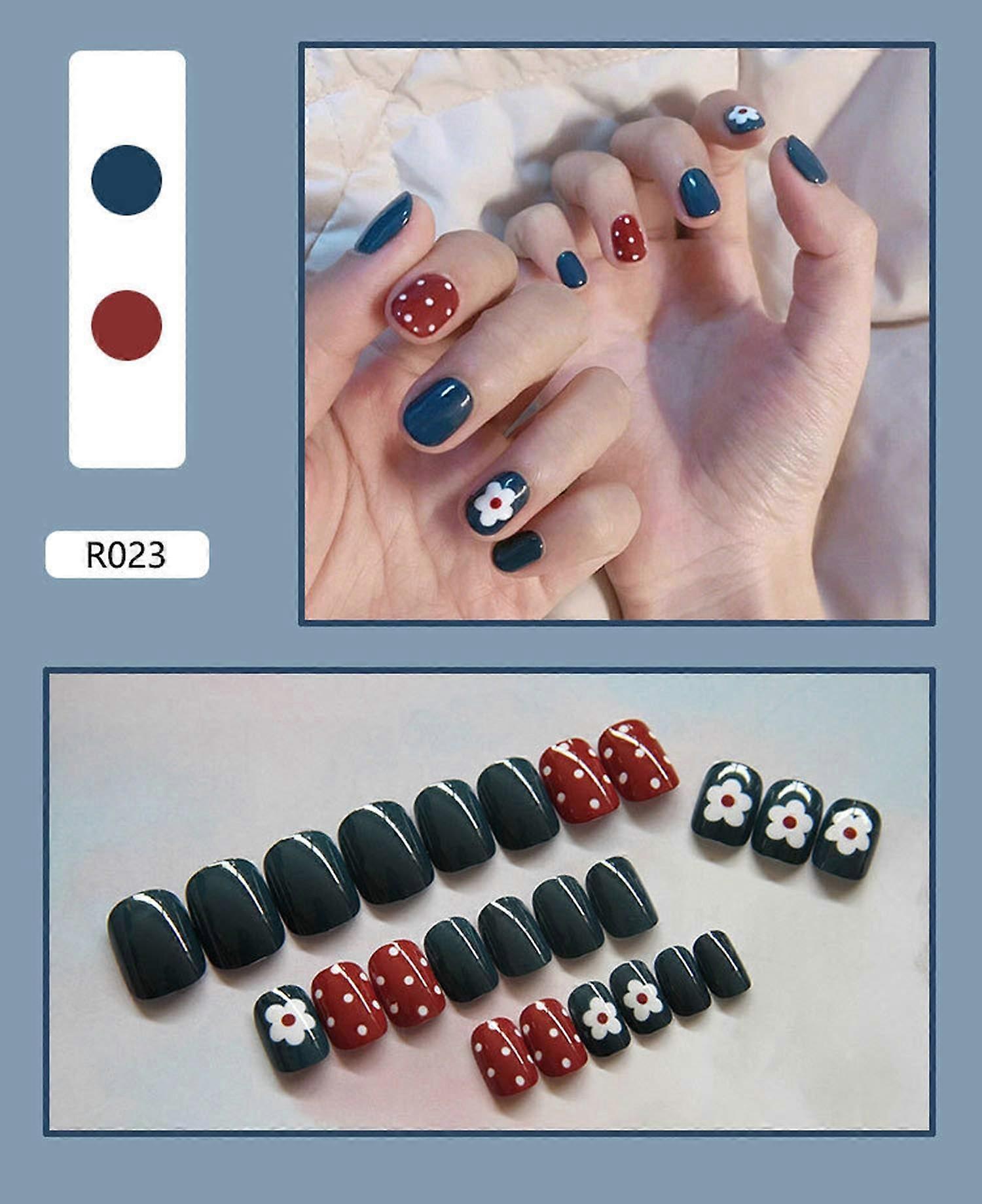 Acrylic Nail Tips Set with Multiple Sizes, Smooth Matte Full Cover False Nails for DIY Manicure