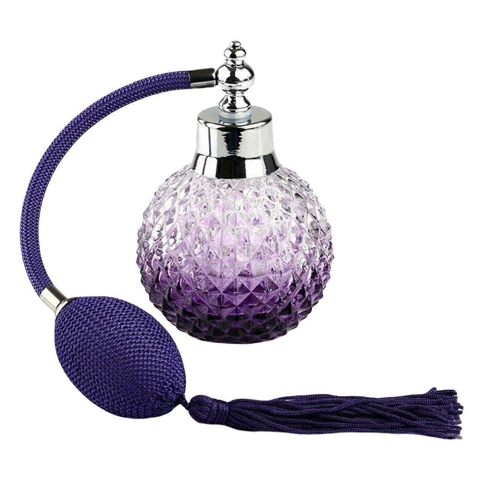 Cocktail Atomizer with Borosilicate Glass Sprayer for Bartenders, Precision Misting, Purple