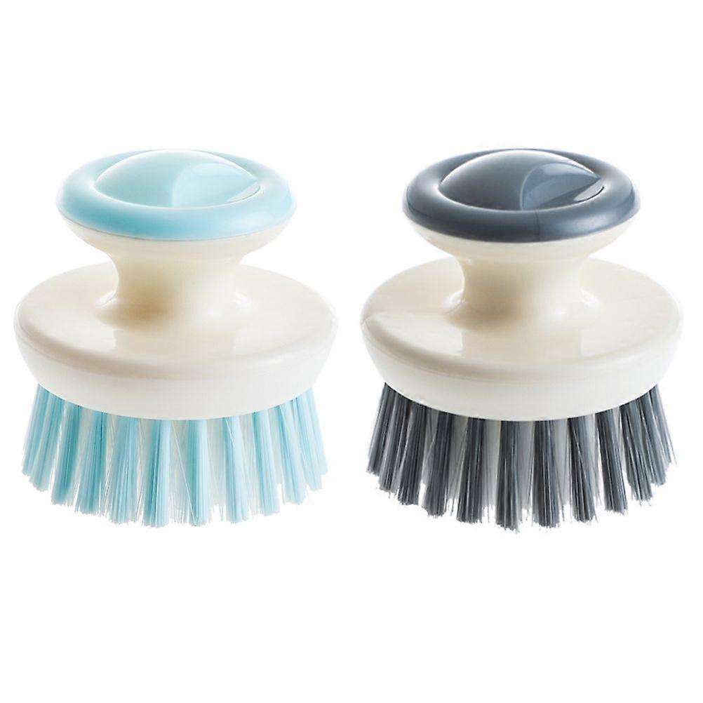 2pcs Kitchen Cleaning Tool Brushes Cleaners Tableware Washing Brush Tool