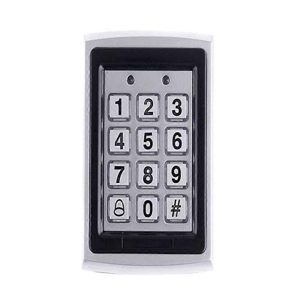 Metal Waterproof 125KHz RFID Card Reader Keypad for Access Control with Dual Authentication Modes