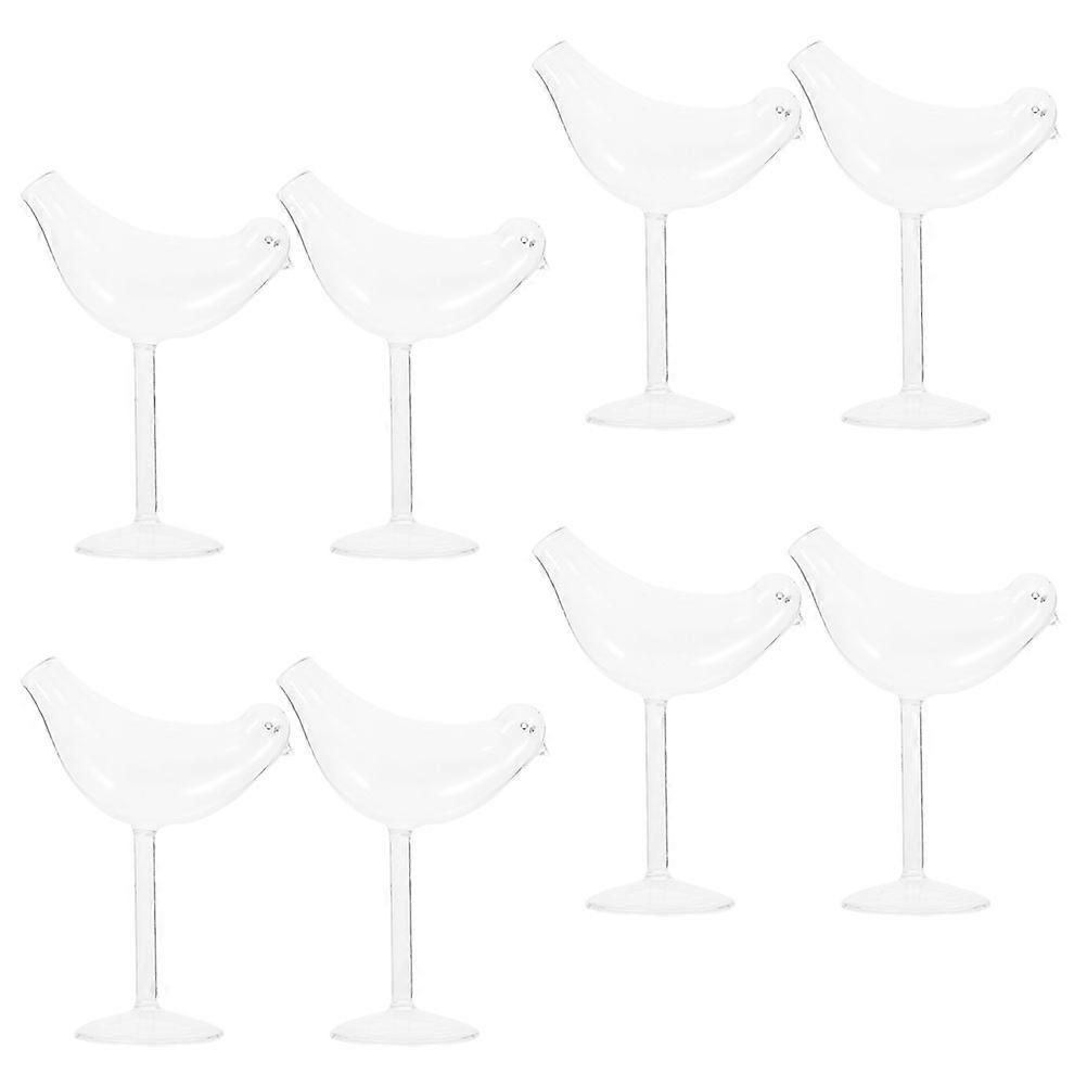 Aesthetic Glass Cup Cup For Tea Simple Design 8Pcs