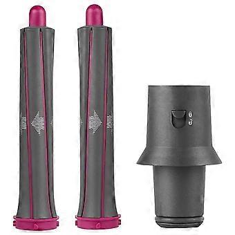 Embouts de fer à friser pour cheveux longs compatibles avec Airwrap, avec adaptateur pour sèche-cheveux transformable en styler Airwrap