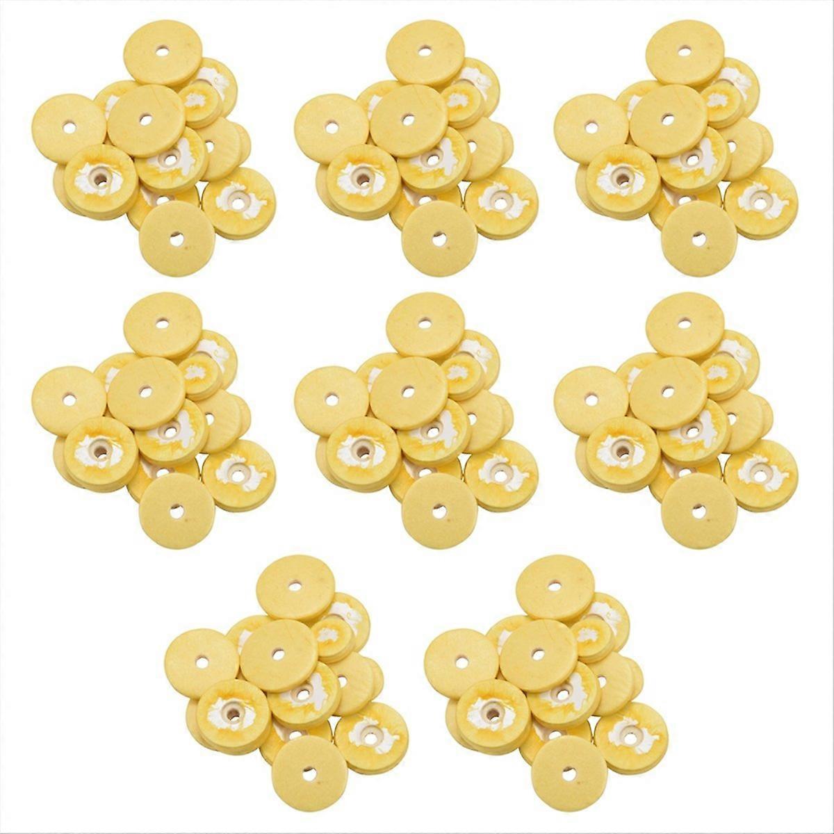 128 Pcs Flute Leather Pads Replacement Exquisite Wind Instrument