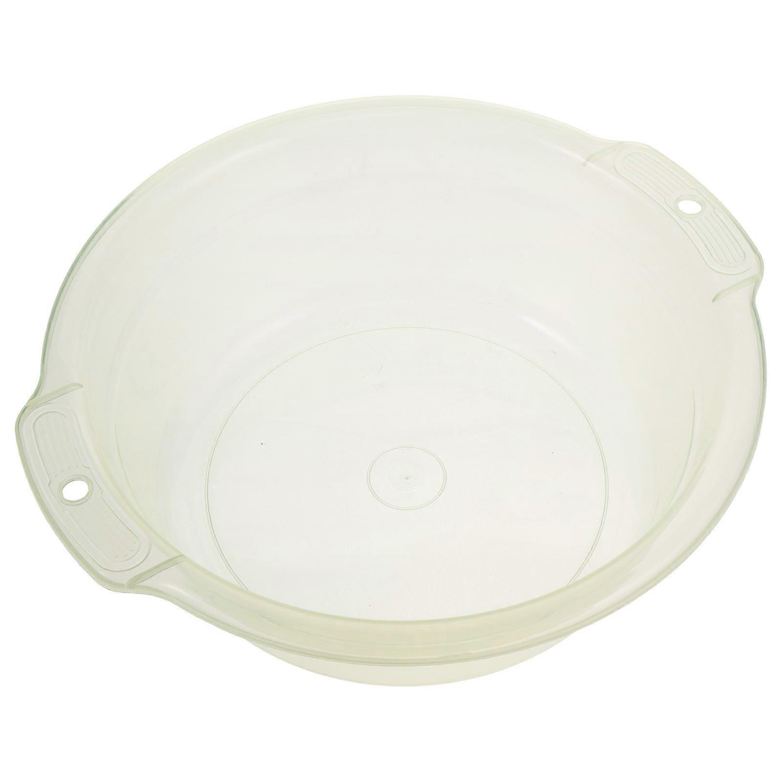 Plastic Wash Basin Washing Basin for Daily Use Light Green