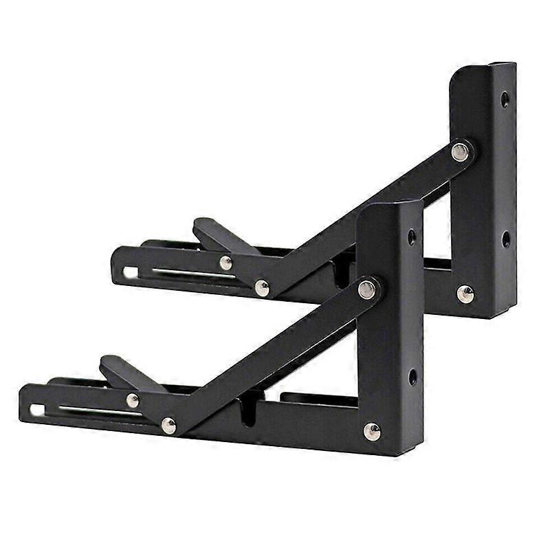 2Pcs Campervan Folding Bracket Table Shelf