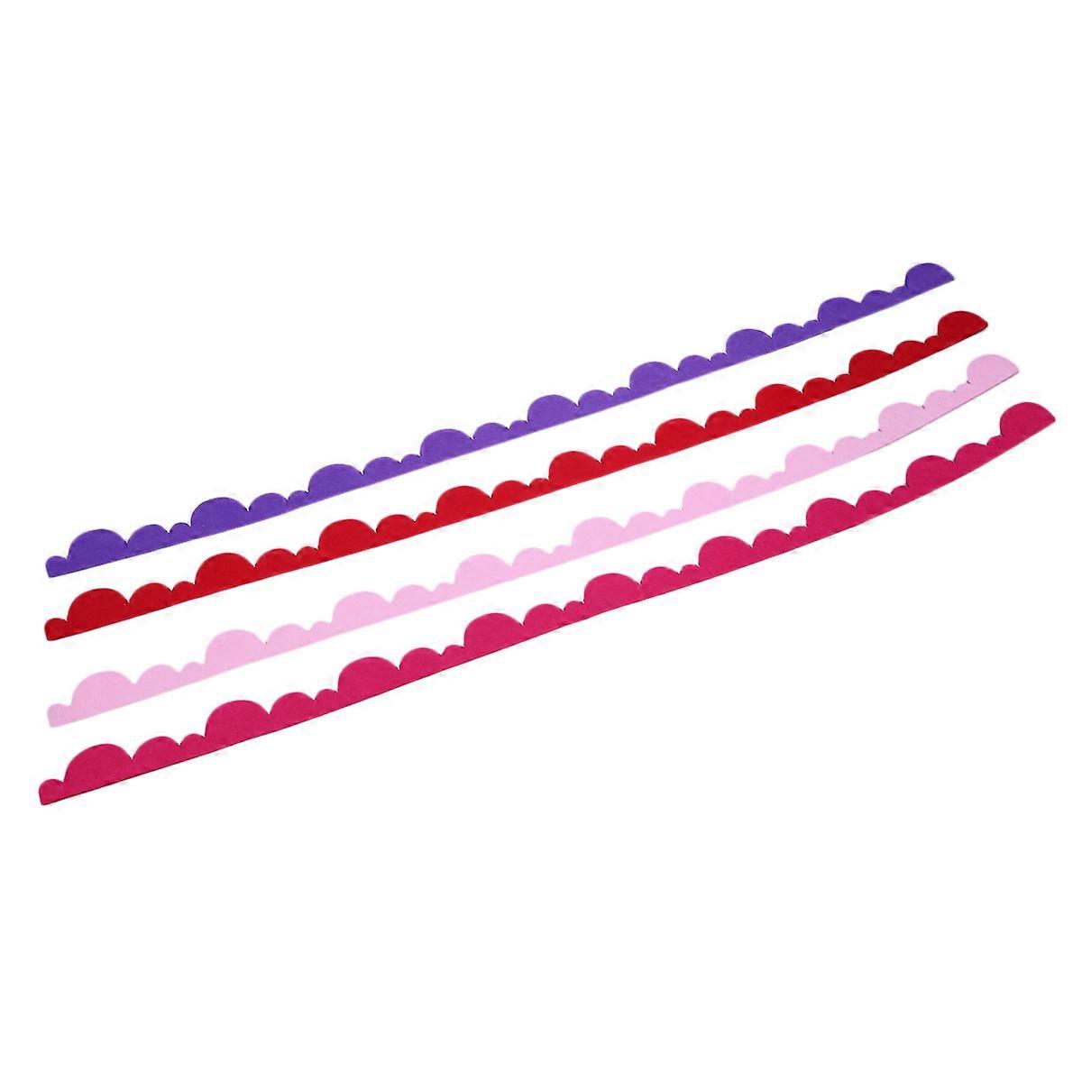 Kindergarten Corner Decoration Blackboard Border Strips for Wall Decoration 4Pcs