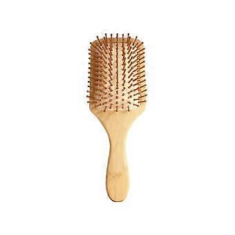 Amz Air-Cushion Bamboo Hair Comb For Daily Scalp Care. Comfortable Bamboo And Wood Comb, Lightweight And Durable Massage Hair Care Comb