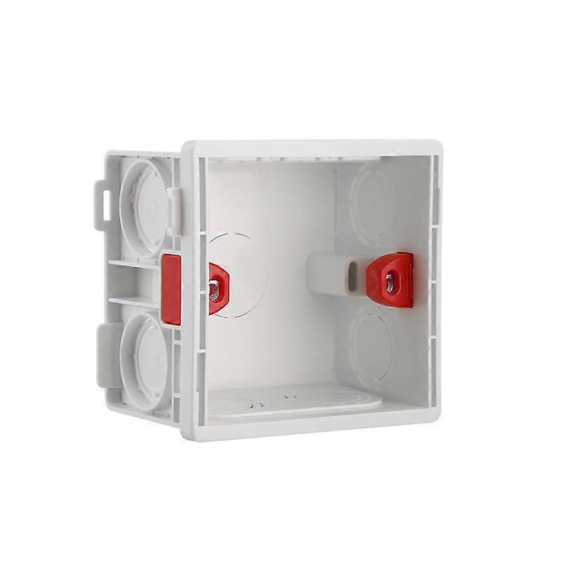 86 type British Standard electrical adjustable mounting box cassette switch socket junction box  concealed internal mounting box