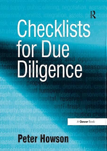 Checklists For Due Diligence - Peter Howson - Paperback - en Book