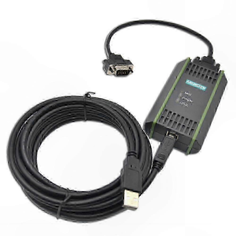 PLC Programming Cable compatible with RS485 MPI PPI Communication with S7-200/300/400 Series USB Interface Adapter