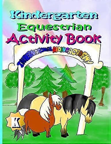 Kindergarten equestrian activity book