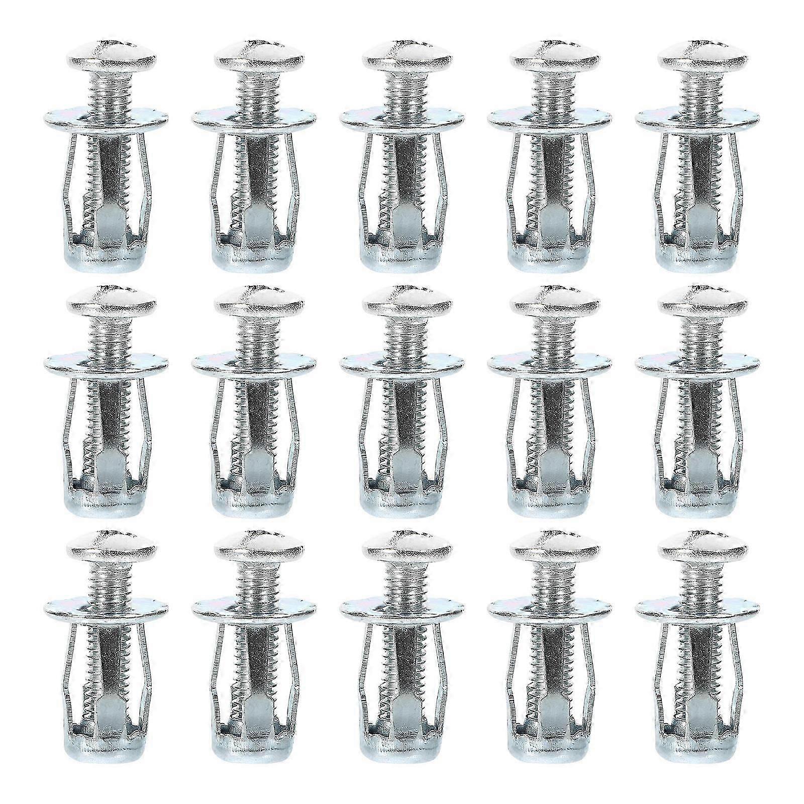 Nut Insert Set for Threaded Fixing 100Sets Petal Nuts Expansion Bolts
