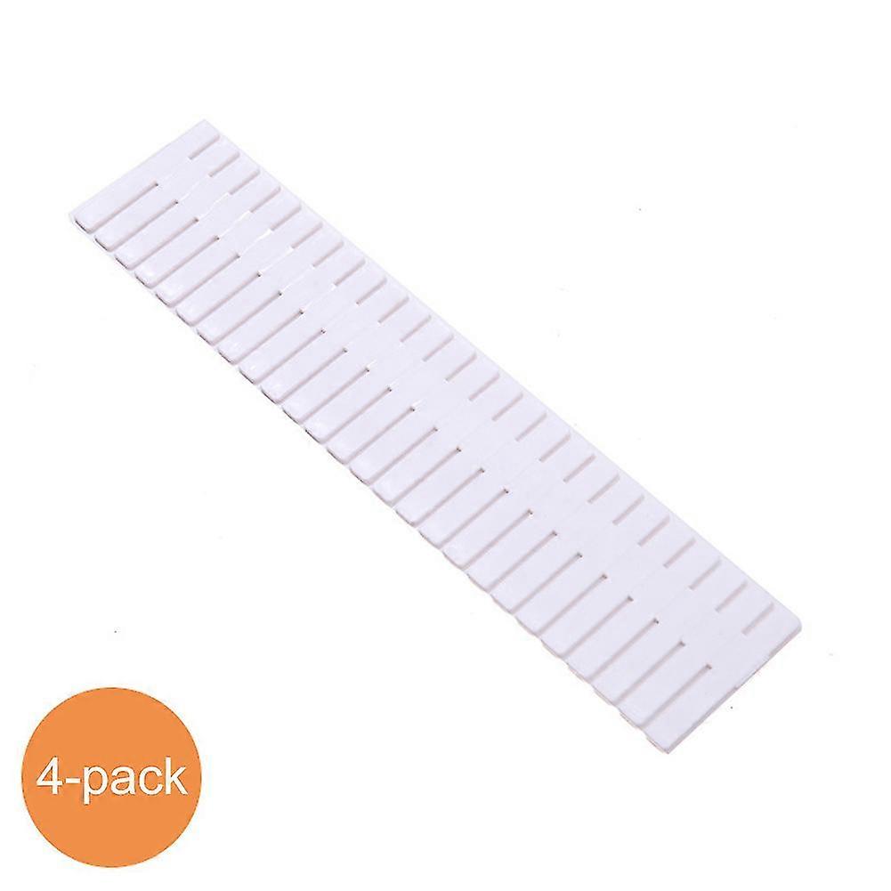 (8PCS) Adjustable Drawer Dividers Organiser Socks Storage Separators