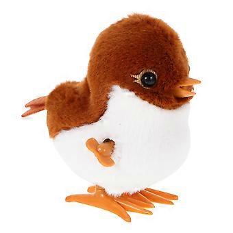 Jumping Sparrow Wind Up Toy Novelty Windup Toy Wind-up Animal Toy Plaything Clockwork Spring Toy