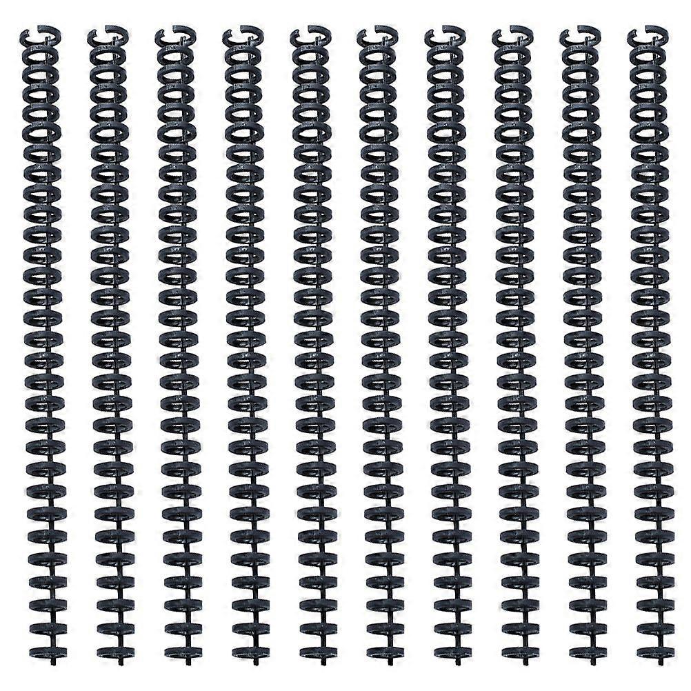 10pcs Notebook Binding Spines Spiral Notebook Coils Spirals Comb Bindings