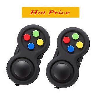 Fidget Pad Decompression Gamepad for Relief Stress Anti Anxiety 2pcs
