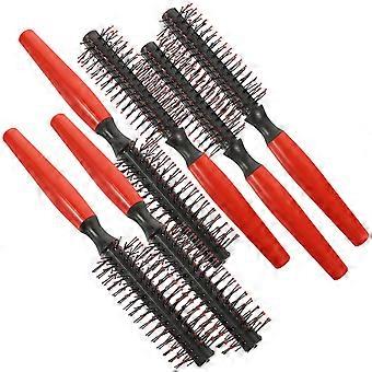 Hair Roller Brush Detangling Hairdressing Roller Combs 12Pcs Black