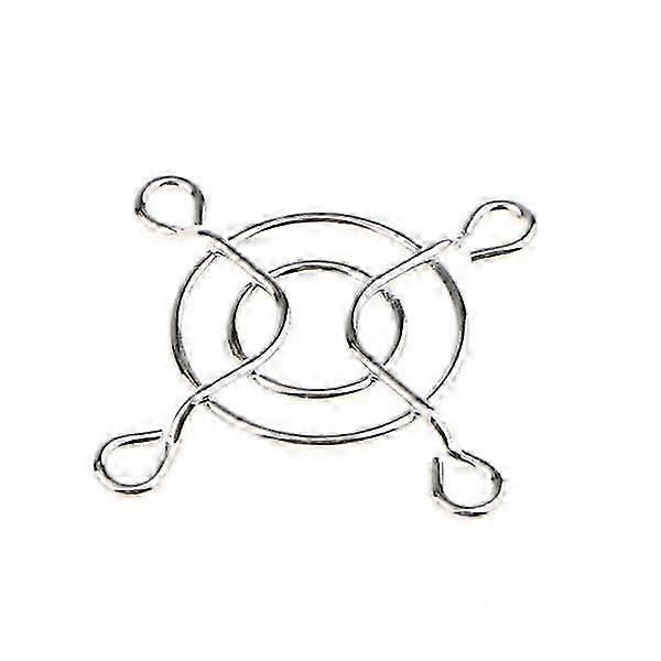 6xMetal Fan Protector Grill Computer Chrome Wire Printer Accessories