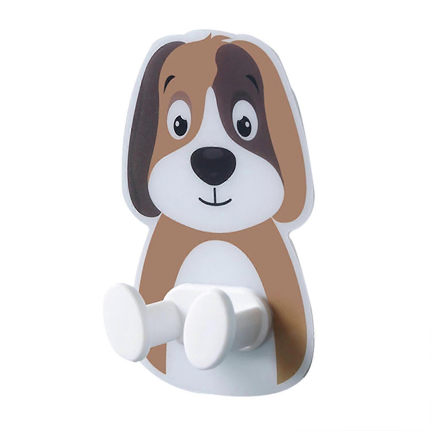 Adhesive Wall Mounted Power Cord Holder, Animal Design Socket Storage Rack, PVC, Easy Install