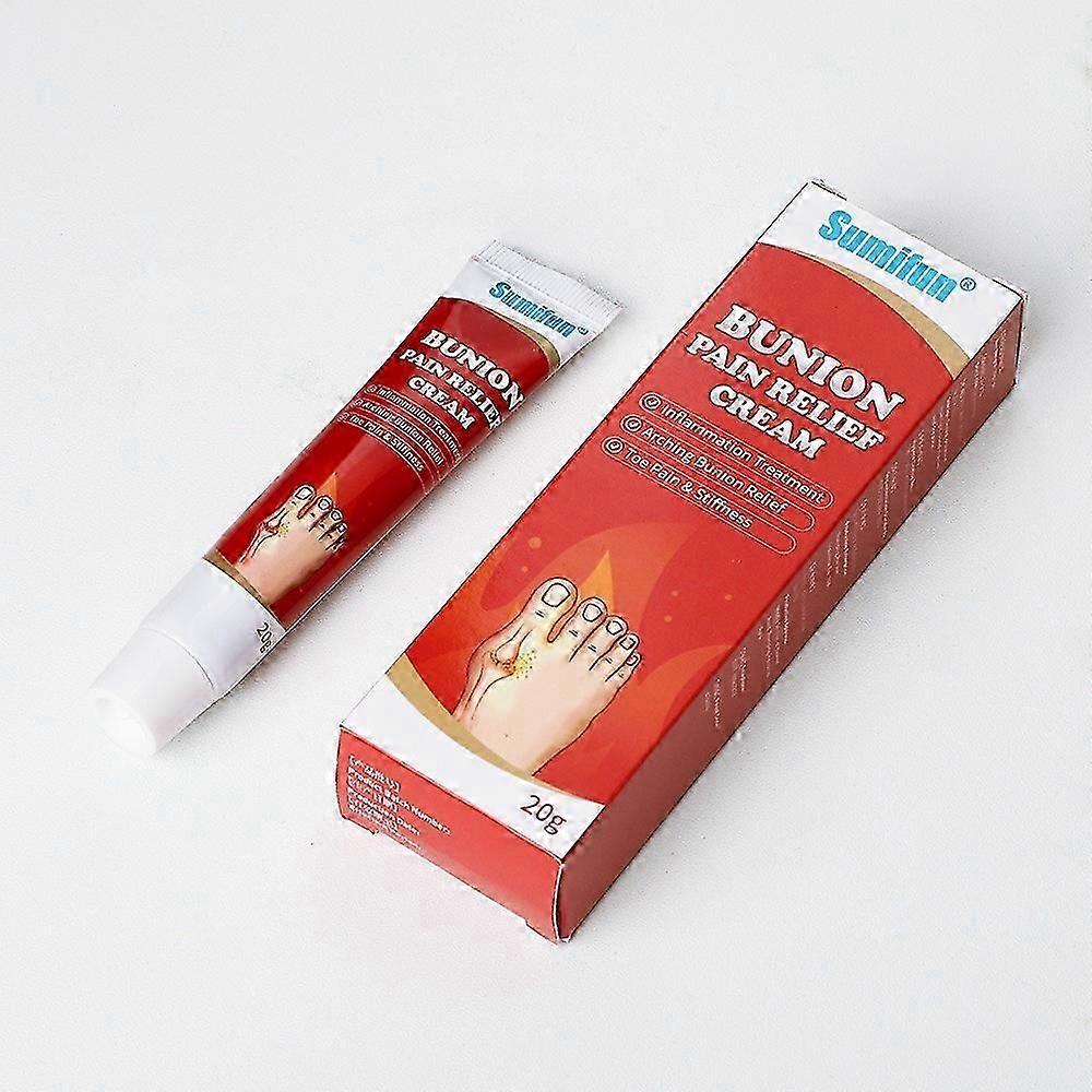 FootArchingBunionPainReliefOintmentToeValgusCorrectorCreamHallux20g