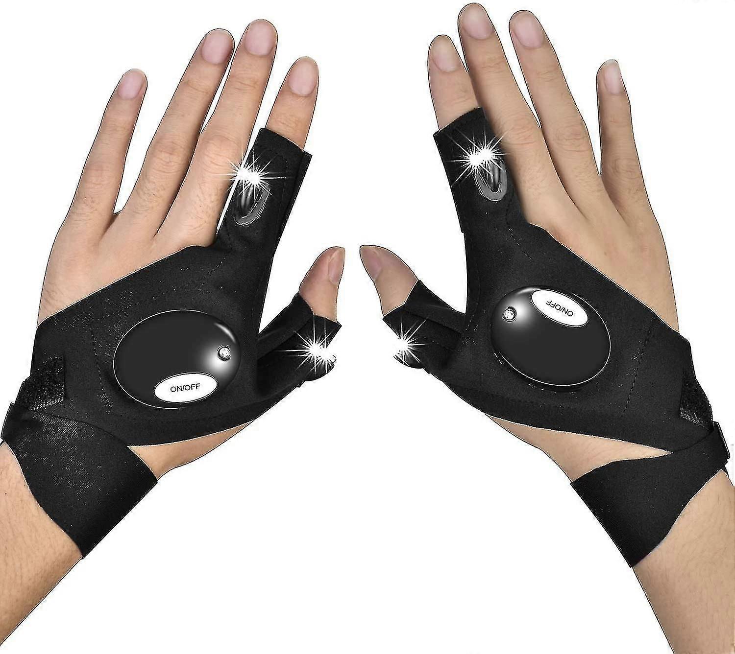 Flashlight Gloves Outdoor Multipurpose Led Glove Flashlight Torch Cover