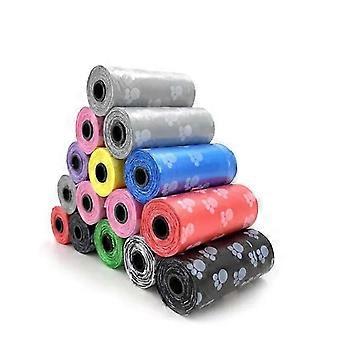 15-Roll Pet Poop Bags Dispenser for Dogs & Cats