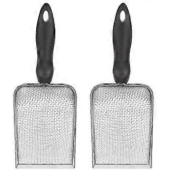 2pcs Reptile Terrarium Accessories Litter Shovels Reptile Litter Scoops Pet Litter Shovels-FCY