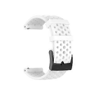 Silicone Watchband Strap compatible with suunto spartan sport wrist hr compatible with Suunto 9/9 baro/suunto7/ D5 Watch 24mm Replacement Band