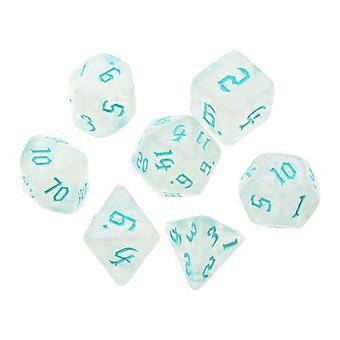 Table Board Roll Playing Games Dice Tabletop Roleplaying Party Games Numbers Dices Toys for Dungeon and Dragons Dice  Sky Blue