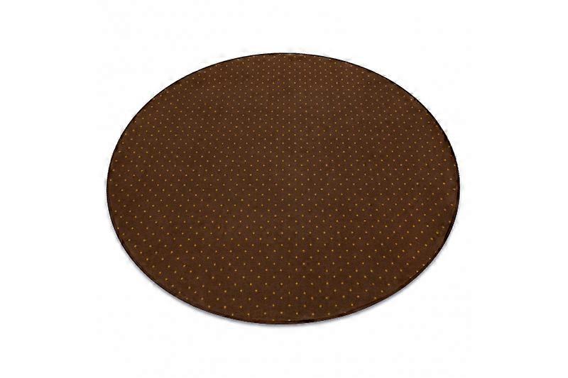 Carpet circle AKTUA 144 brown