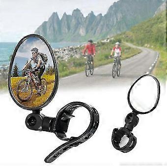2 Pack Bicycle Universal Mini 360 Rotaty Rear View Mirrors 26-27
