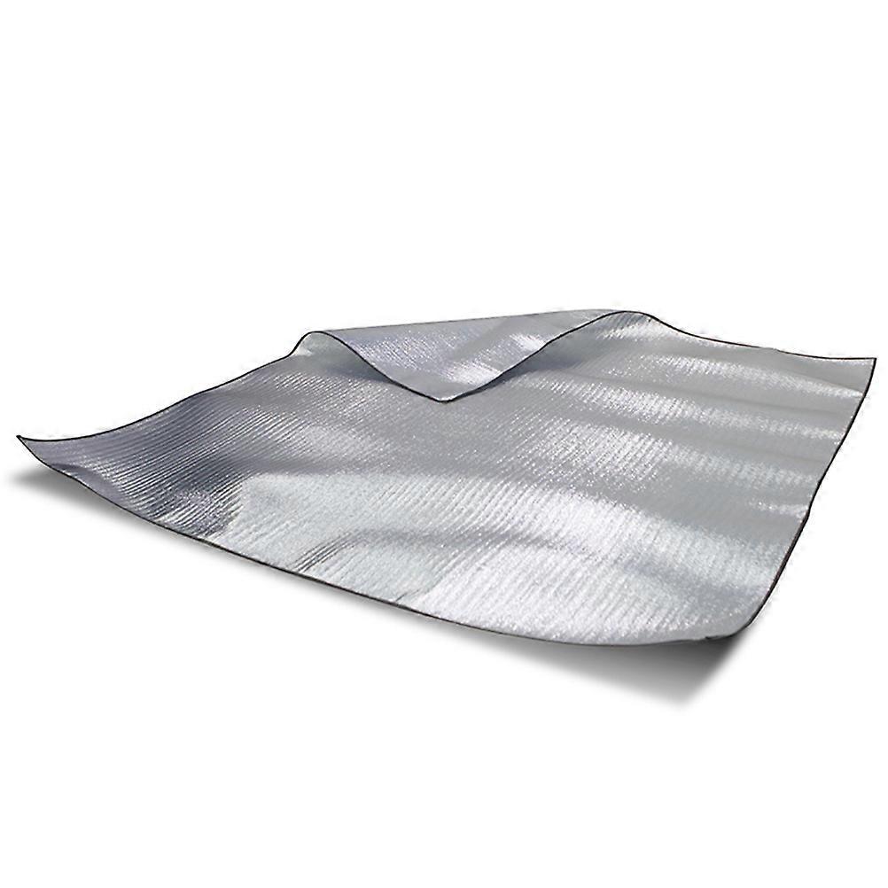 Tapis de pique-nique imperméable, couverture de camping pour une utilisation en extérieur, gris aluminium