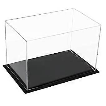 Clear Acrylic Display Case for Action Figures, Dustproof Showcase with Thick Stable Base 18x8x12in