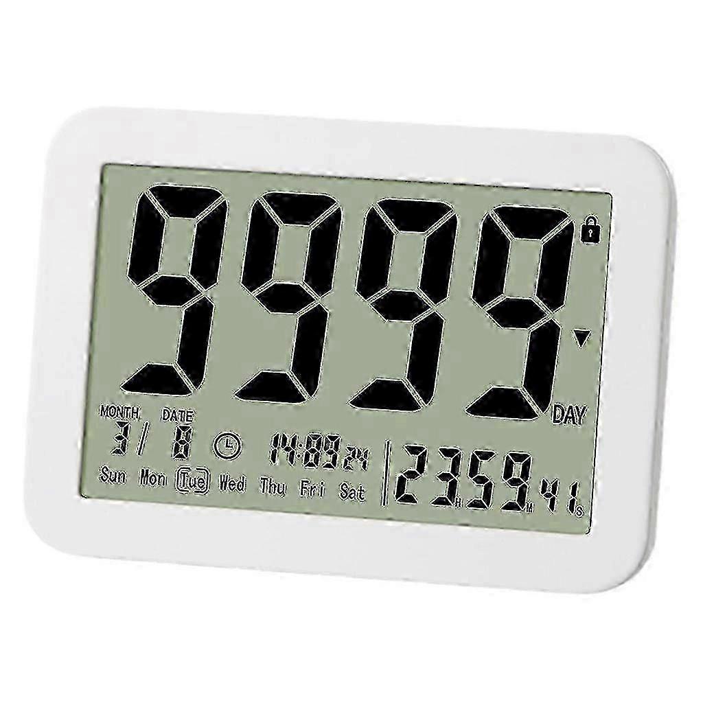 9999-Days Large Screen Digital Timer Electronic Countdown Timer