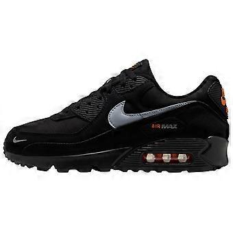 Nike Air Max 90 Abriebfeste, flache Freizeit-Laufschuhe Unisex Schwarz DO6706-010