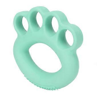 Hand Grip Strengthener Tool Relieve Hand Cramps Prevent Slip Four Finger Exerciser Green 40LB COX