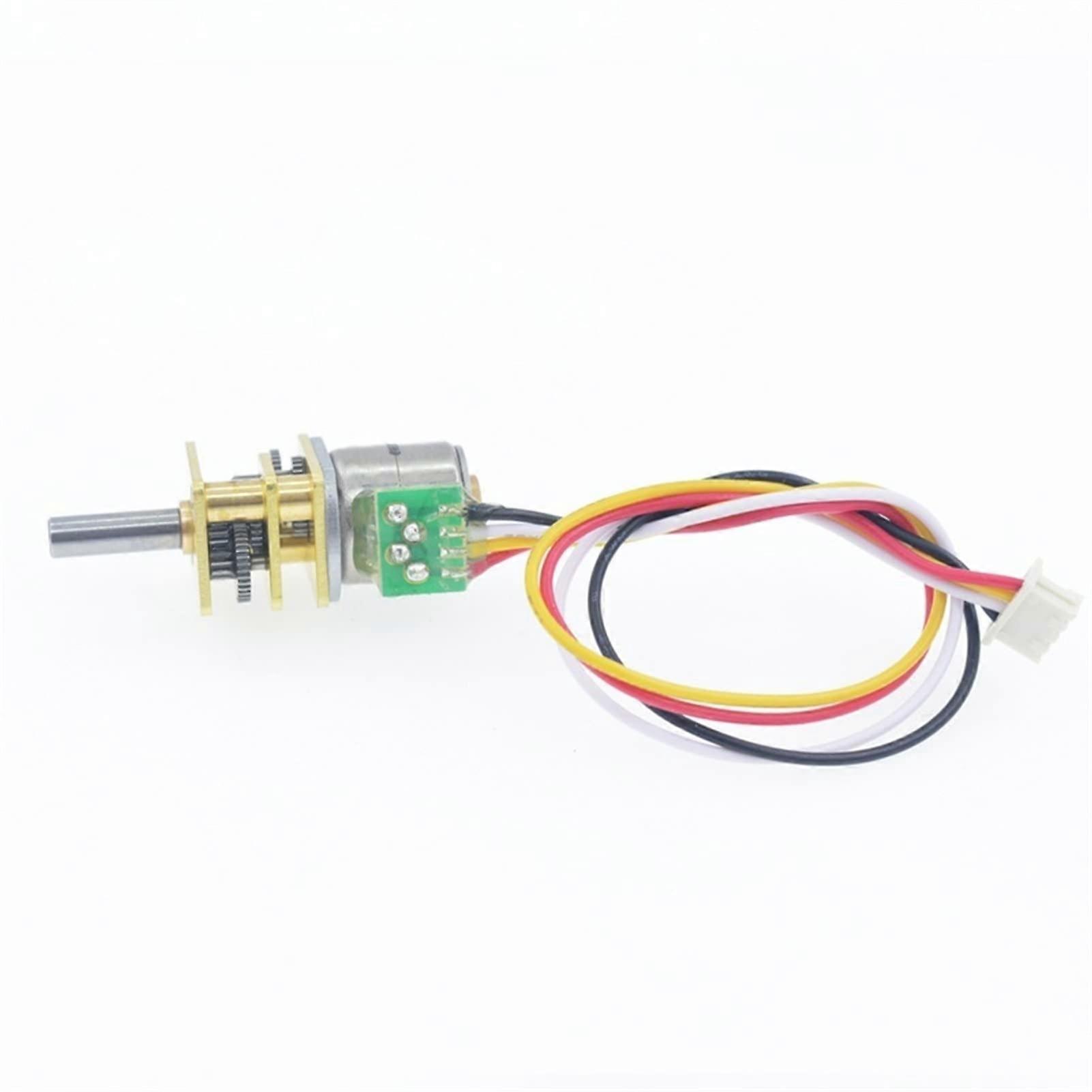 5V 2Phase 4Wire Stepper Motor 20:1 Gear Ratio for Robot DIY Projects, Precise Motion Control
