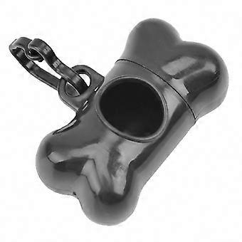 Clean-Up Bag Dispenser Bone Shape, Lightweight Outdoor Waste Bag Box with Plastic Clamp