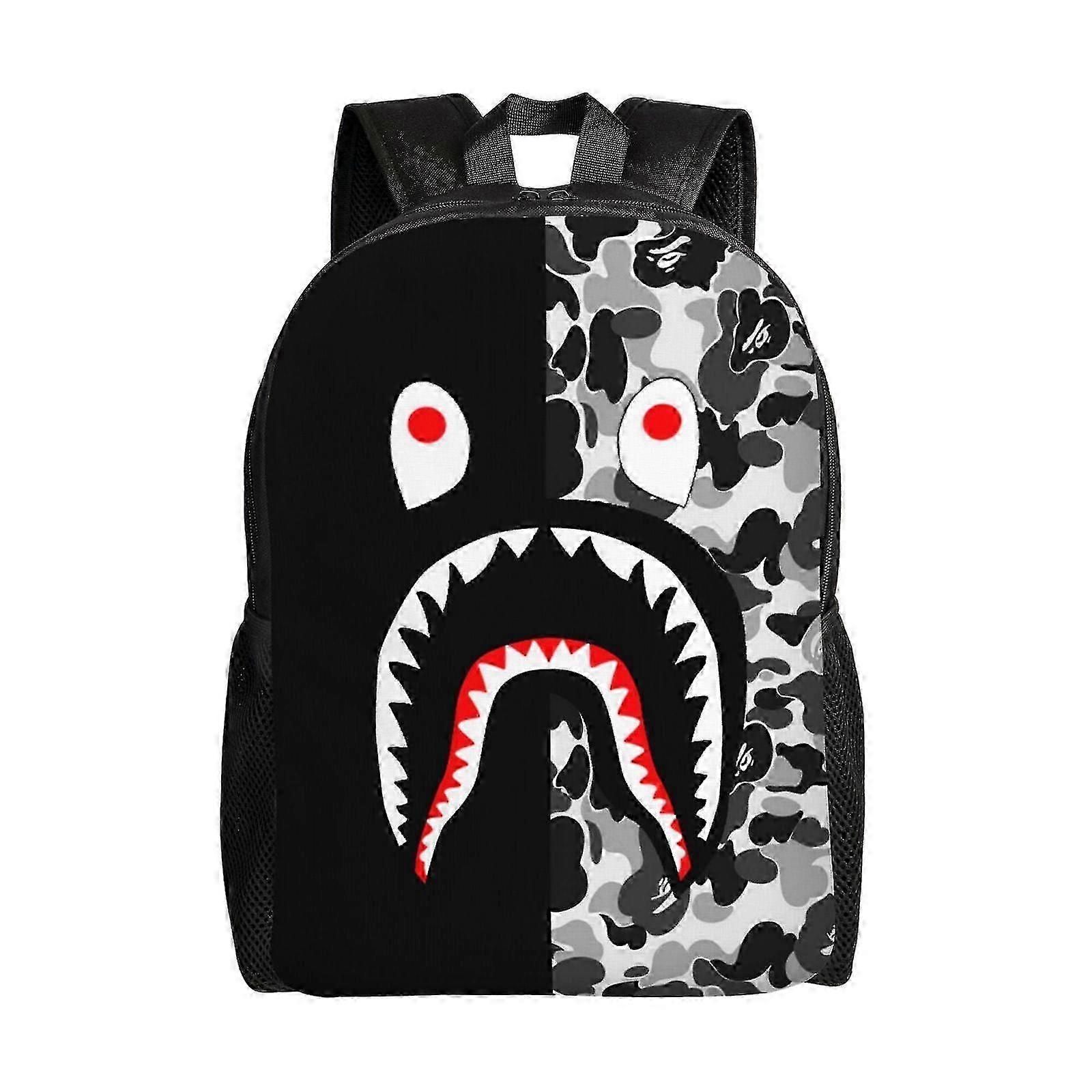 Camo Polyester Backpack Ergonomic