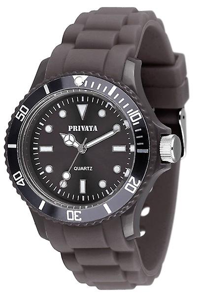 Privata Watch for Unisex Analog Quartz with Silicone Bracelet RE01PV03D