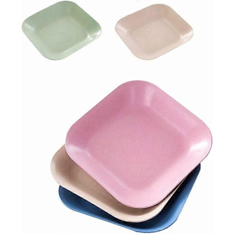 Natural Wheat Straw Deep Dinner Plates