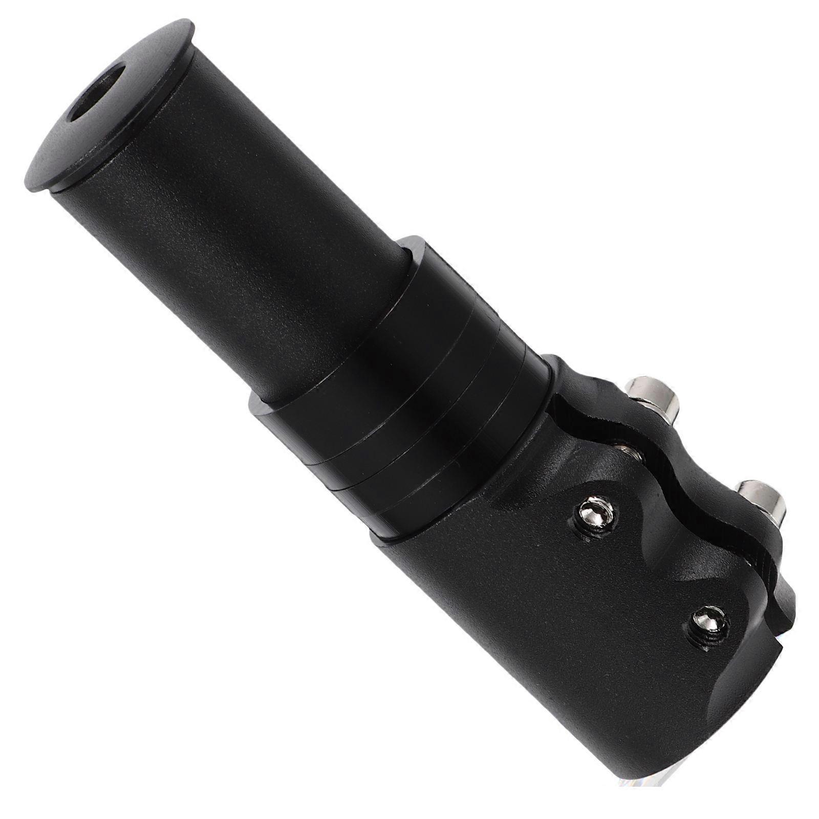 Stem Riser for Bike Adjustment 3Pcs Black Handlebar Bike Fork Extender