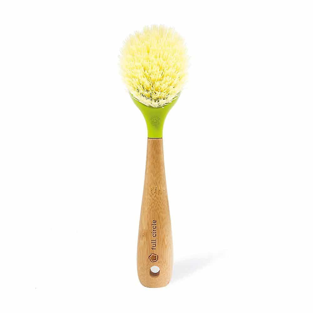 Dish Brush Full Circle Green Kitchen Scrubber